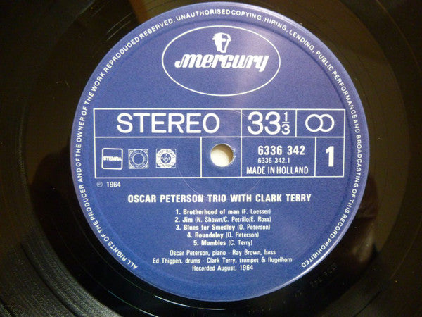 Oscar Peterson Trio With Clark Terry