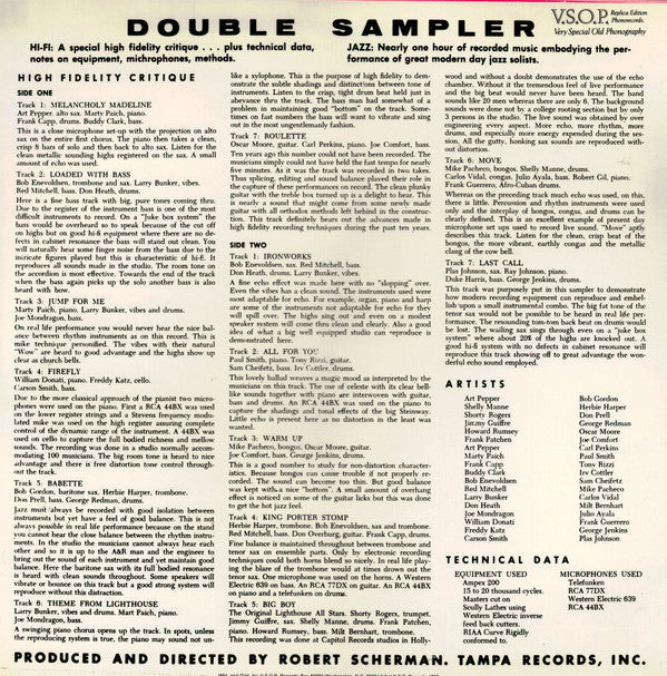 Master Release: Tampa Hi-Fi Sampler And Jazz Sampler by Various