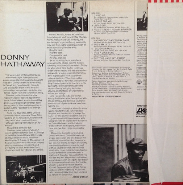 Master Release: Donny Hathaway by Donny Hathaway