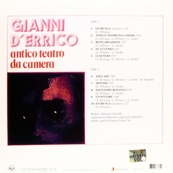 Master Release: Antico Teatro Da Camera by Gianni D'Errico