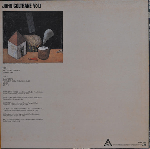Master Release: John Coltrane Vol. 1 by John Coltrane