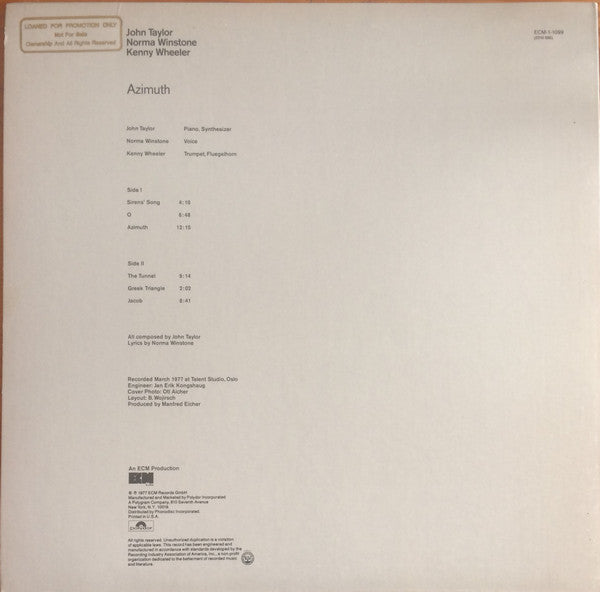 Master Release: Azimuth by Azimuth (2)