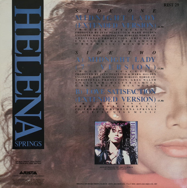 Master Release: Midnight Lady by Helena Springs