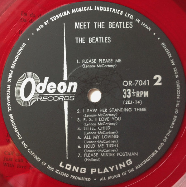 Meet The Beatles! = ビートルズ!