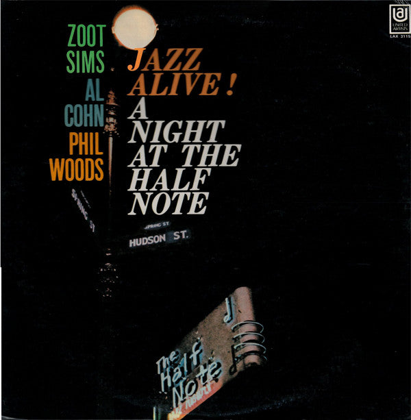 Release: Jazz Alive! A Night At The Half Note-Vinyl-Japan-1976-LAX 3115-6698118