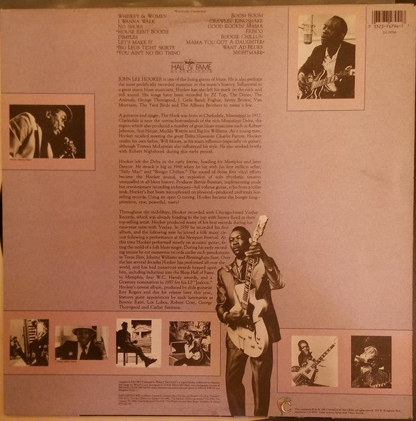 Release: The Hook - 20 Years Of Hits & Hot Boogie-Vinyl-US-1989-D1-74794-6837904