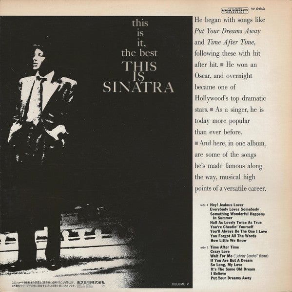 This Is Sinatra Volume Two