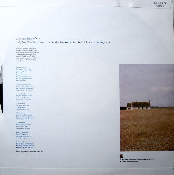 Release: Tender-Vinyl-UK-1985-EKR 21 (T), EKR 2 1 T, 966879-0-1236406