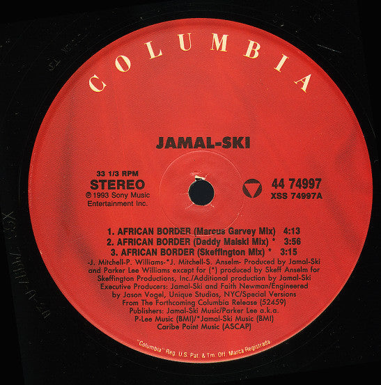 Master Release: African Border / Put It On by Jamalski