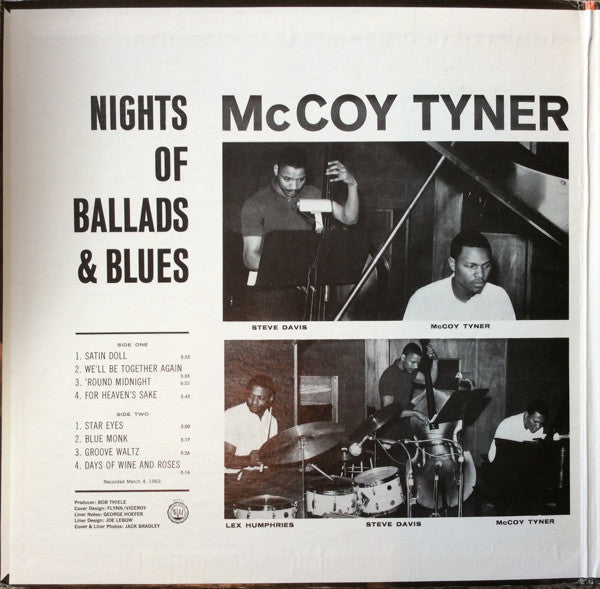Release: Nights Of Ballads & Blues-Vinyl-US-1974-A-39-6809361
