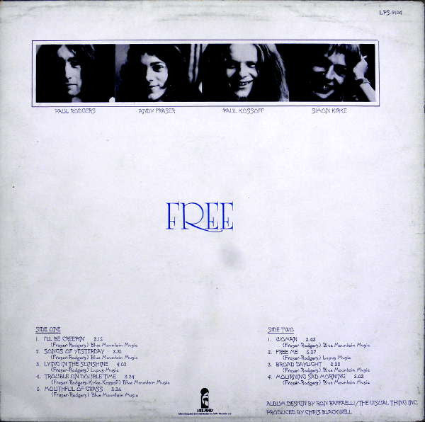 Release: Free-Vinyl-UK-None-ILPS 9104-5075217