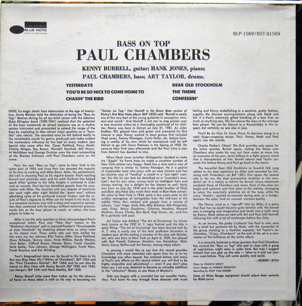 Release: Bass On Top-Vinyl-US-1973-BST-81569-8922134
