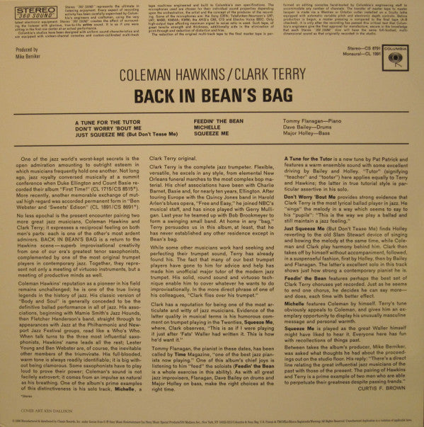 Back In Bean's Bag