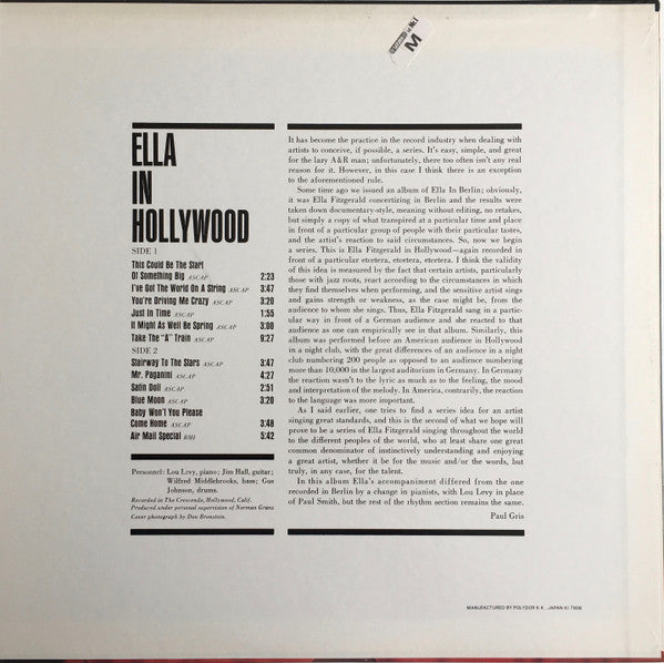 Ella In Hollywood