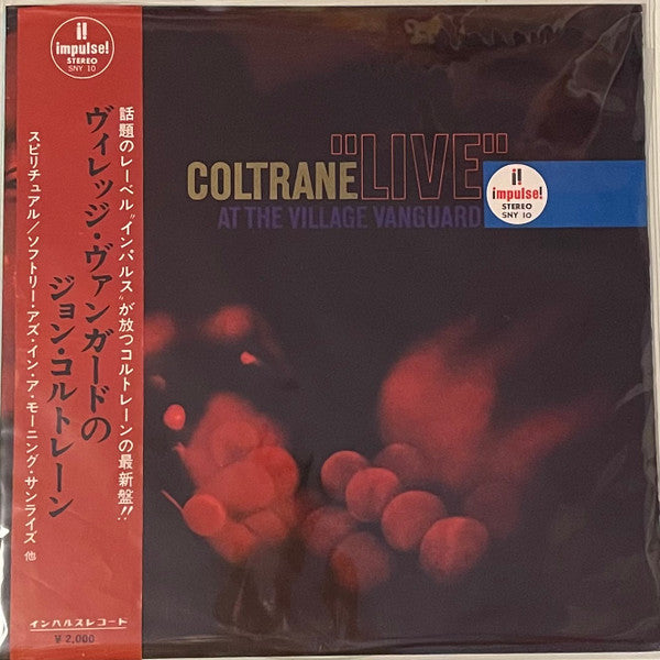 Release: "Live" At The Village Vanguard-Vinyl-Japan-1962-SNY 10, AS-10-9436830