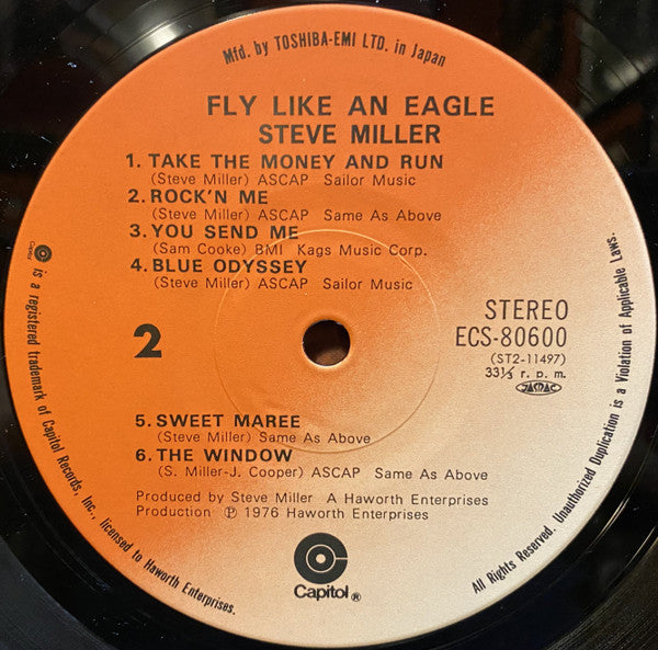 Fly Like An Eagle