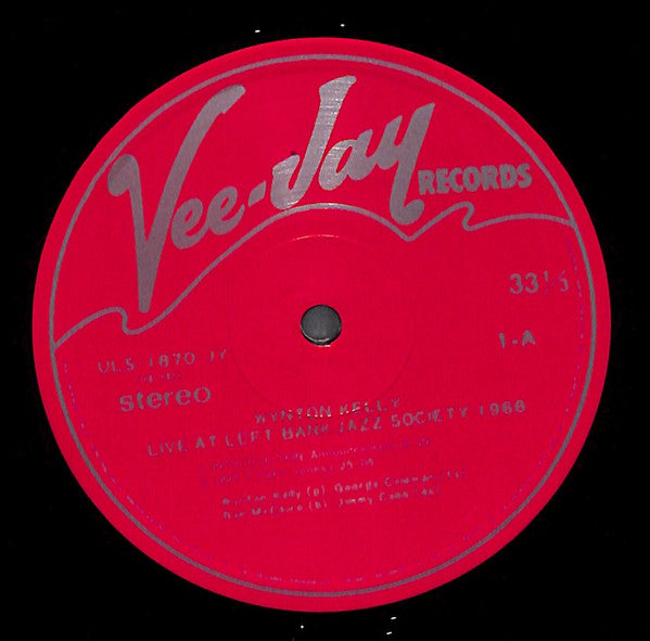 Live At Left Bank Jazz Society 1968
