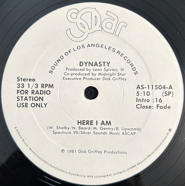 Master Release: Here I Am by Dynasty