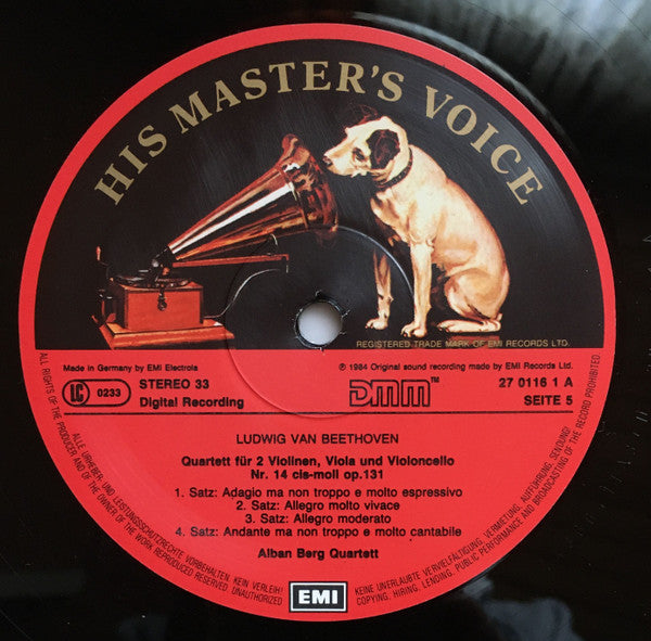 Die Späten Streichquartette  = The Late String Quartets