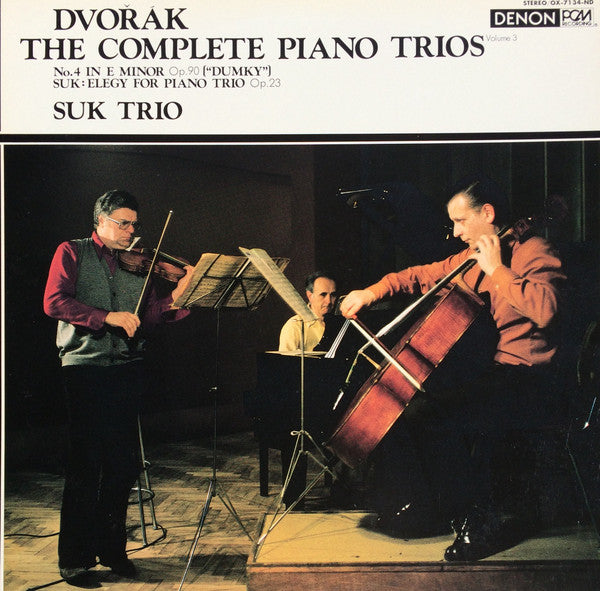 Master Release: The Complete Piano Trios, Volume 3 (Trio No. 4 In E Minor, Op. 90 ("Dumky") / Elegy For Piano Trio, Op. 33) by Antonín Dvořák