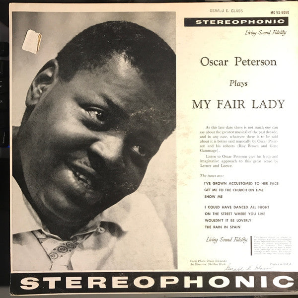 Release: Plays My Fair Lady-Vinyl-US-1960-MG VS-6060-9546248