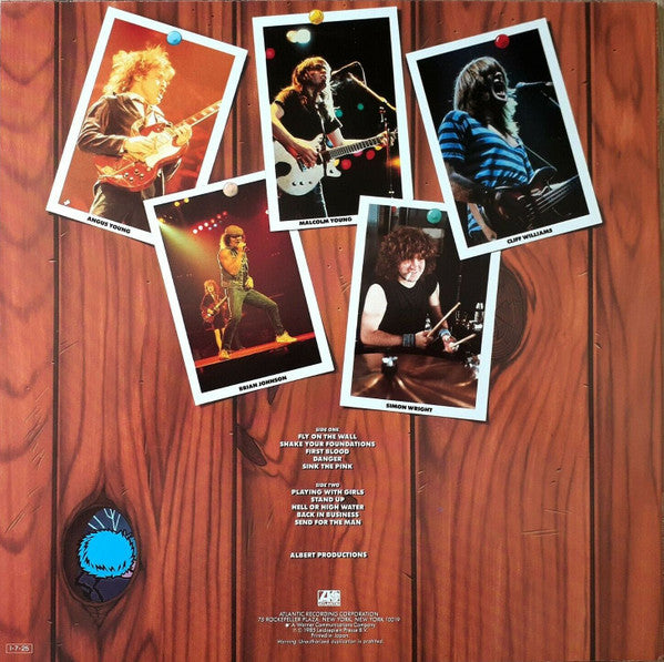 Release: Fly On The Wall-Vinyl-Japan-1985-P-13152-4298379