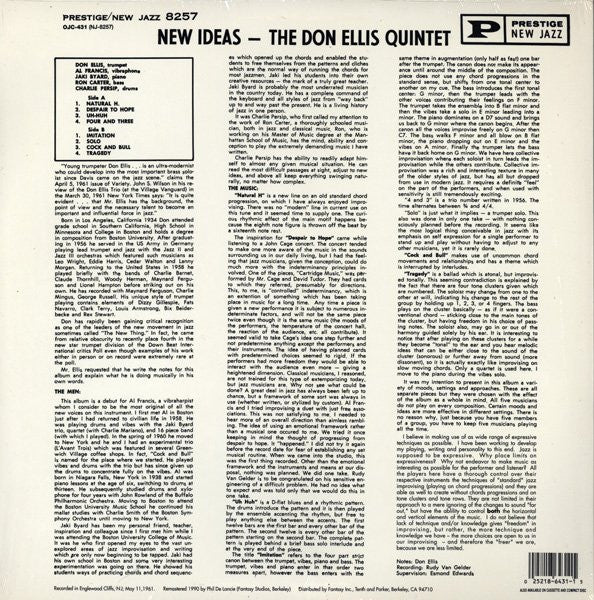 Master Release: New Ideas by Don Ellis