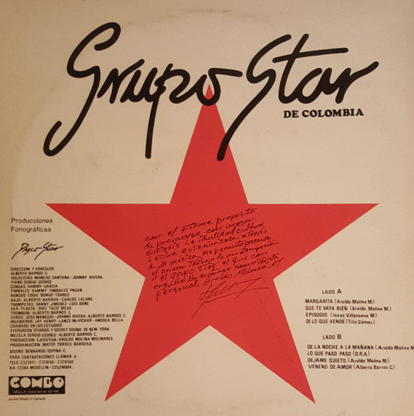 Master Release: Aroldo Molina Molinares by Grupo Star De Colombia