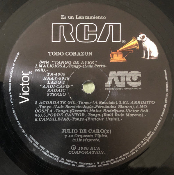 Todo Corazón (1924-1928)