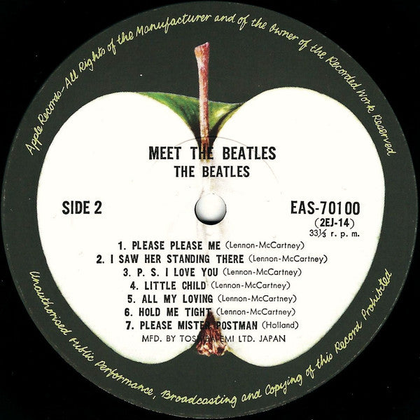 Meet The Beatles! = ビートルズ！