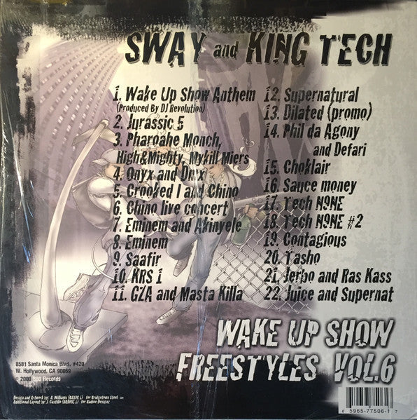 Master Release: Wake Up Show Freestyles Vol. 6 by Sway & King Tech