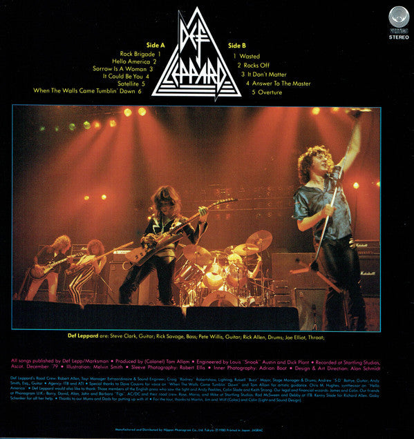 Release: On Through The Night-Vinyl-Japan-1984-20PP-91-6232472