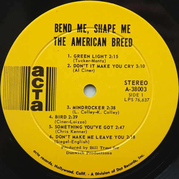 Bend Me, Shape Me