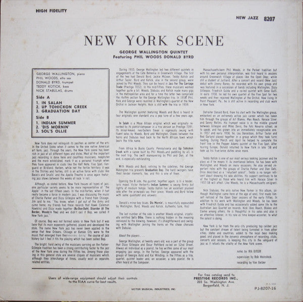 Release: The New York Scene-Vinyl-Japan-1972-PJ-16-8207, PJ-8207-16, PJ-16-6485480