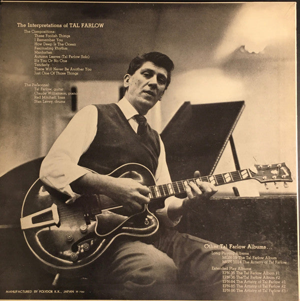 Release: The Interpretations Of Tal Farlow-Vinyl-Japan-1973-MV 2032-7137871