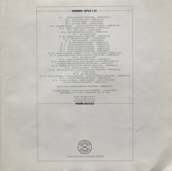 Opus 1 - 31