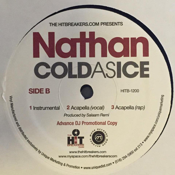 Release: Cold As Ice-Vinyl-US-2006-HITB-1200, HITB-1200-3340785