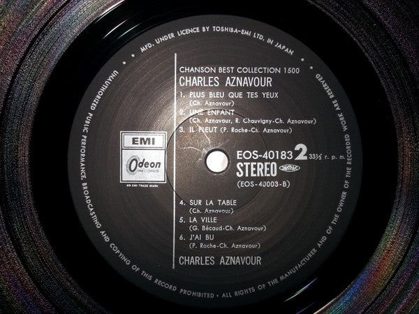 Chanson Best Collection 1500 = 5月のパリが好き