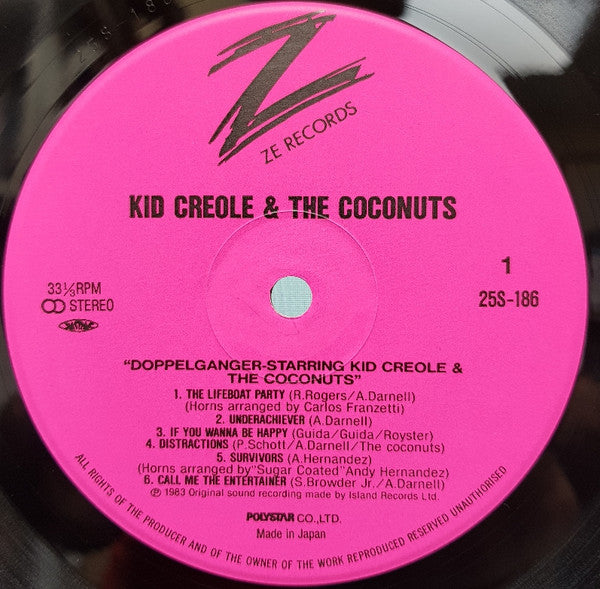Master Release: Doppelganger by Kid Creole And The Coconuts