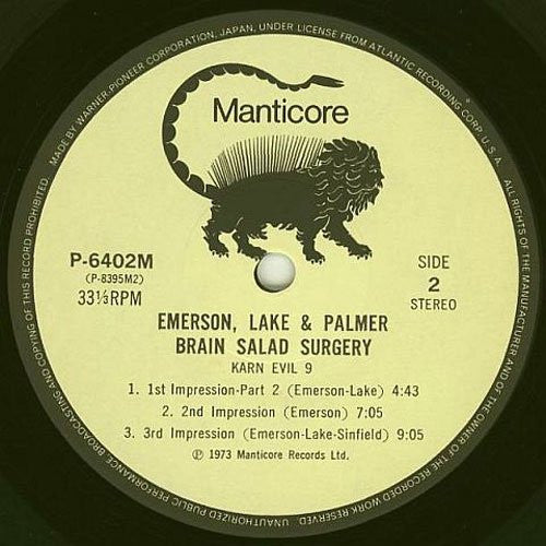 Brain Salad Surgery