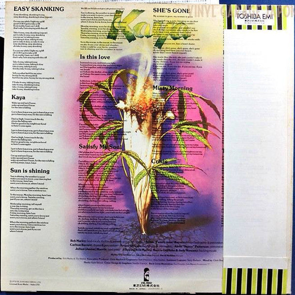 Release: Kaya-Vinyl-Japan-1978-ILS-81030-5449578