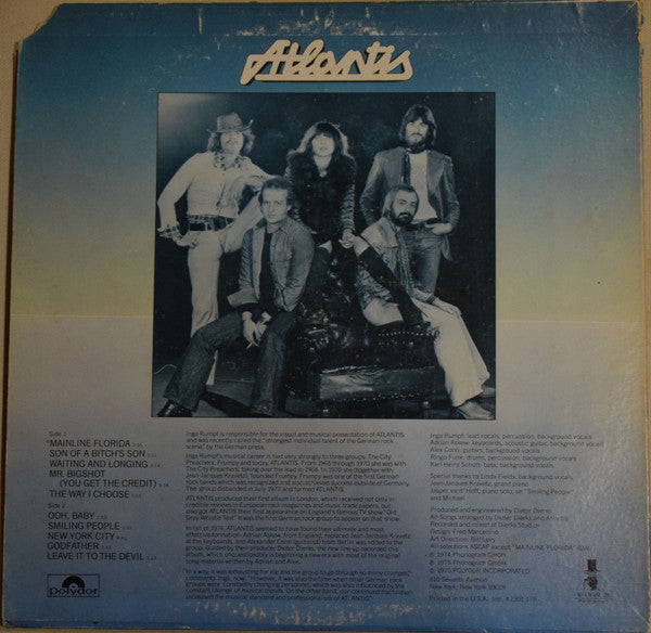 Release: Ooh, Baby-Vinyl-US-1975-PD 6513-9961901