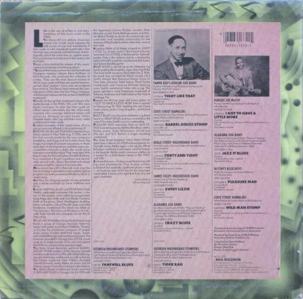 Master Release: Jazzy Jugs And Washboards by Various