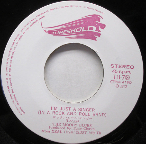 Master Release: I'm Just A Singer (In A Rock And Roll Band) by The Moody Blues