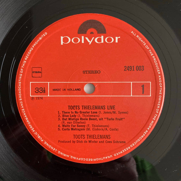 Release: Live-Vinyl-Netherlands-1980-2491 003-3112805