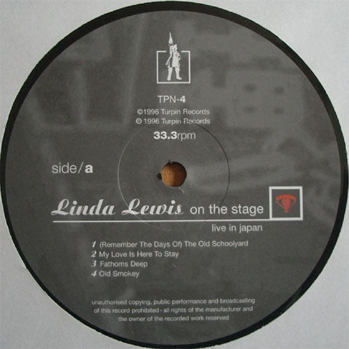Release: On The Stage - Live In Japan-Vinyl-UK-1996-TPN-4-5262274