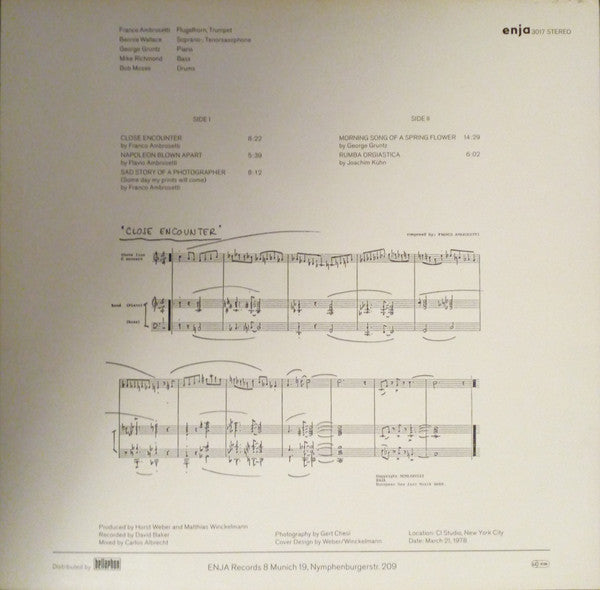 Release: Close Encounter-Vinyl-Germany-1979-3017 ST, 3017-5602164