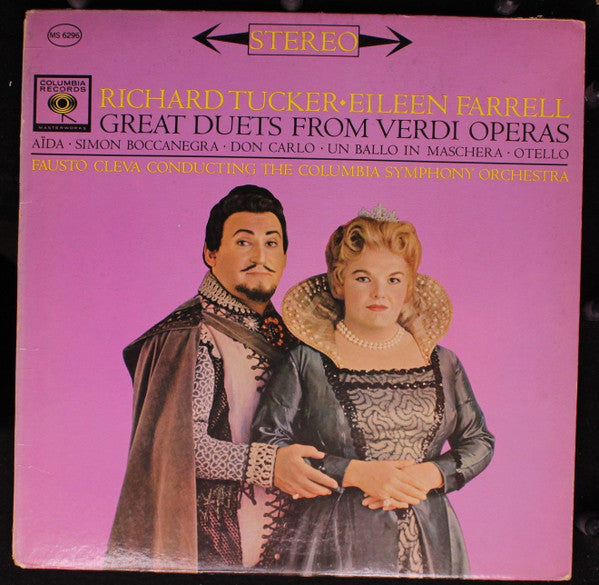 Master Release: Great Duets From Verdi Operas by Richard Tucker (2)