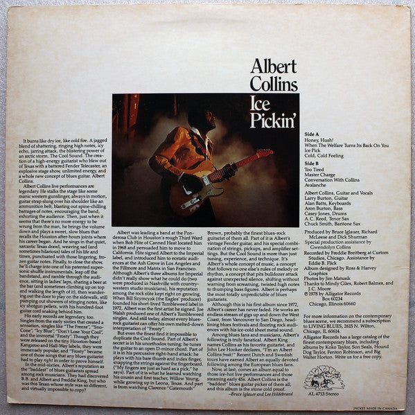 Release: Ice Pickin'-Vinyl-US-1978-AL 4713-8838562