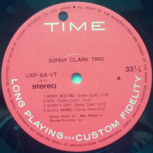 Sonny Clark Trio